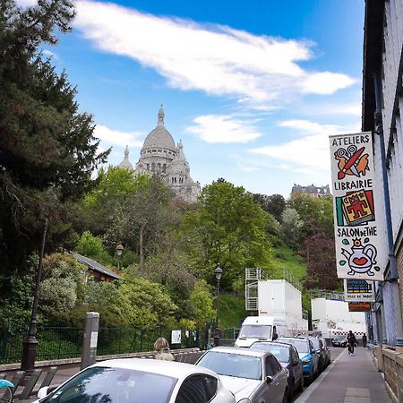 Charmant Appartement A Montmartre-Sacre Coeur Paris Exterior foto